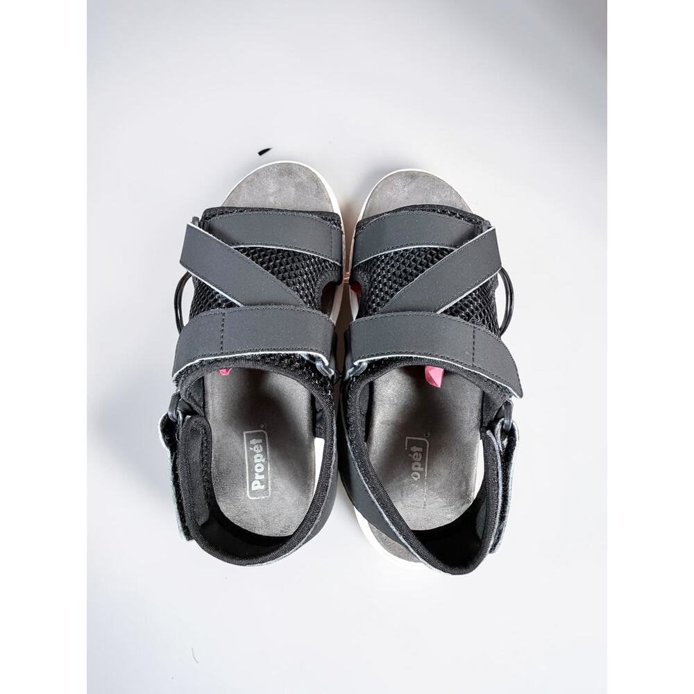 Propet TravelActiv Sport Sandals Women’s 8.5 4E Extra Extra Wide Black - Picture 11 of 14